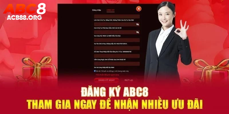 Sử dụng thông tin chính xác để quá trình đăng ký tài khoản diễn ra nhanh chóng